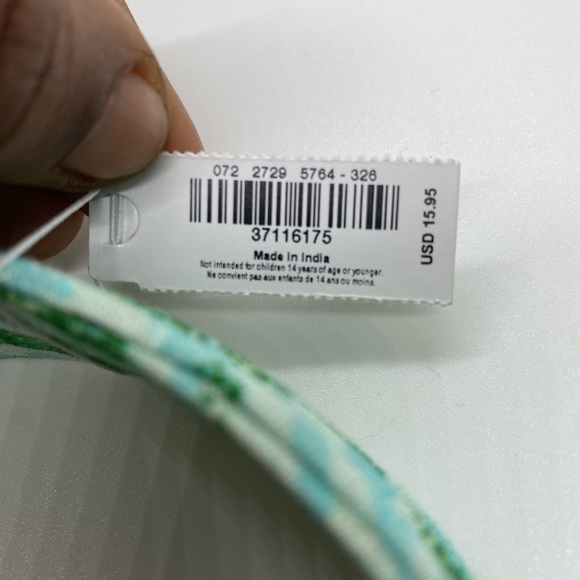 NWT Aerie Women’s Headband Green/Blue/Gray - Picture 5 of 5
